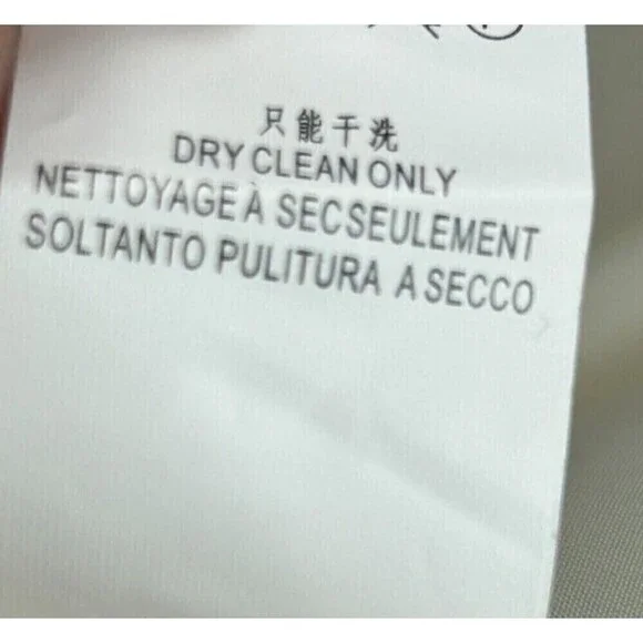 FRNCH Womens Open Jacket Metallic Ivory Silver Gold Medium Large Anthropologie - Picture 12 of 12